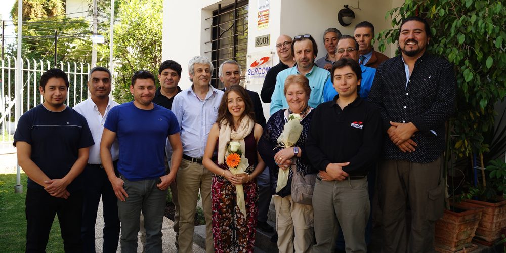 Grupo participante en curso de TVDT